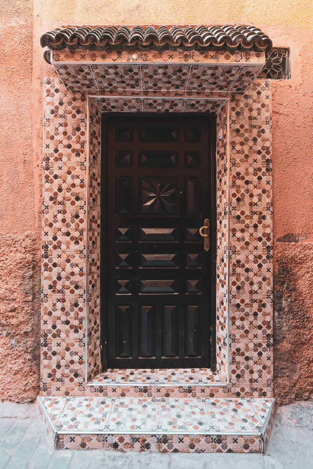 Marrakech ornate door #5